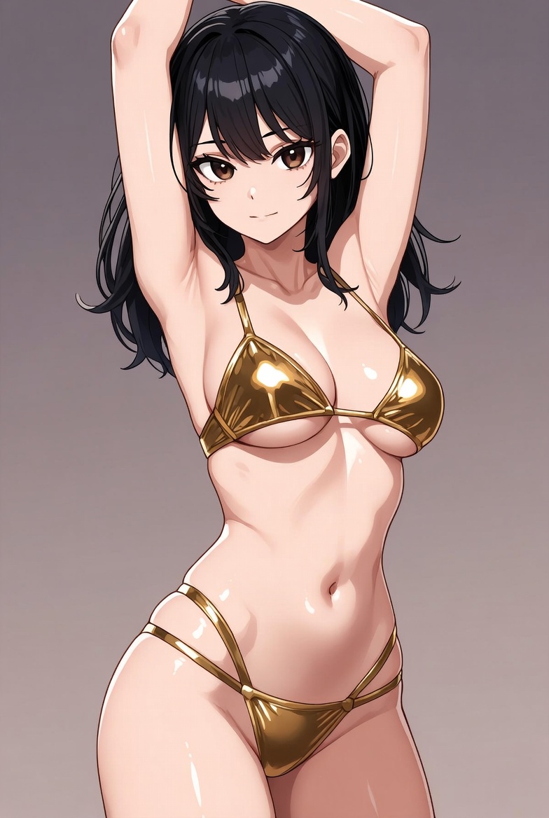 Gold Bikini Girl